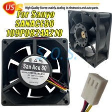 1PCS For SANYO SANACE80 109P0824A210 24V 0.29A 80*32MM 3-wire cooling fan New picture