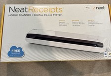 NeatReceipts Mobile Scanner + Digital Filing System N1608 No CD Mac + Windows picture
