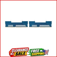 2PCS Professional Laptop SODIMM to Desktop DIMM Memory RAM Connector Cards Co... picture