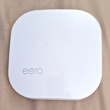 eero Pro2nd Gen Bo10001 Tri-band Mesh Wi-Fi Router No Power Cord Unit Only picture