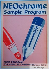 NEOchrome Sample Program – Atari ST – Original Manual picture