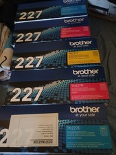 Brother TN227 Toner Cartridge Set High Yield 5 Pack (2 Cyan, 2 Magenta,1 Yellow) picture