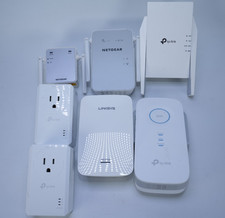 Netgear Linksys Tp-link WiFi Range Extenders Lot Of 7 picture