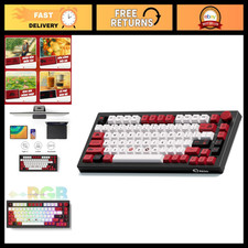 75% Mechanical Keyboard RGB Hot-Swappable with Knob, Vietnam Theme, PBT Keycaps picture
