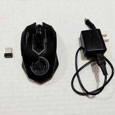UHURU 2.4G Wireless Rechargeable Gaming Mouse Mice with 6 buttons WM-02Z Tested  picture