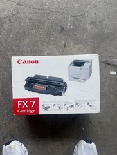 Genuine Canon Monochrome Laser Printer Toner Cartridge Black FX7 Class 700 GS picture