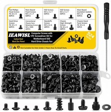 524PCS Computer Screw Kit Motherboard Standoffs PC DIY Builds Hardware picture