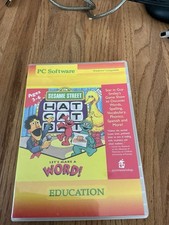 Sesame Street Lets Make a Word PC CD early learning build confidence letter game picture