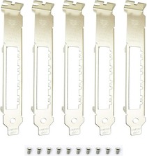 5pcs New Full Height Bracket for Intel X710-DA4 2U XL710 4SFP 4U 10G US picture