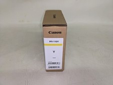 Canon PFI-110Y Yellow 160ml Ink Tank for TX Series Printers (A1) picture