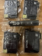 5 NEW SEALED Black Epson 702  Ink Cartridges for WF-7320 7230 7233 picture