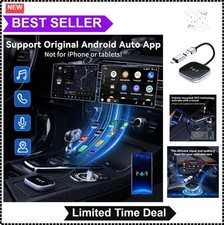 Wireless Android Auto Adapter NFC Touchscreen Plug and Play USB Type C for picture