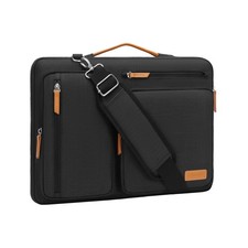 MOSISO 360 Protective Laptop Shoulder Bag,15-15.6 inch 16 inch, Black  picture
