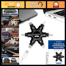 USB-C Multi-Tool Kit for Repair & Cleaning Phone, Tablet, PC Ports - Black picture