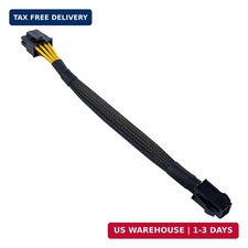 4 Pin to 8 Pin CPU Power Cable/Adapter (8 Inch, 18AWG), 4 Pin Female to 8 Pin (4 picture