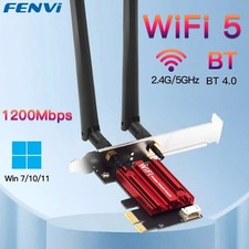 FENVI WiFi 5 PCIe AC1200 Wireless Adapter Dual Band Bluetooth 4.0 Card picture