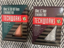 TechWorks Mac SE/30 & LC Thin Ethernet Kits CIB Lot picture