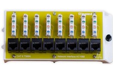 Legrand - Onq Cat 6 Network Interface Module with 8 Ports AC1068 picture