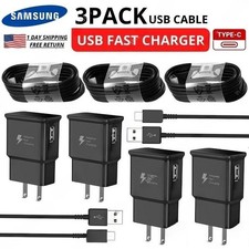 USB Power Adapter Fast Charger Type C Charging Cable For Samsung Galaxy Android picture