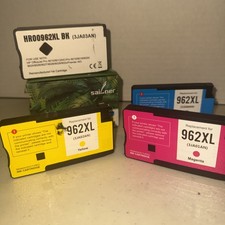 Sailner 962XL Ink Cartridges HP 962XL 9015e 9010 9025e 9015 9025 9018e 9020 picture