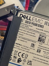 DELL ENT EMC INTEL D7-P5500 7.68TB PCIE GEN4 RI NVMe U.2 2.5'' 0RNN67 0 Hours picture