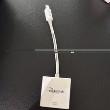 Rocketfish RF-AP307 Mini DisplayPort Male to VGA Female Adapter White 1:1 picture