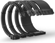 12VHPWR PSU Extension Cable Kit for RTX 50/40 Series, 16AWG Pcie 5.0 Cable Exten picture