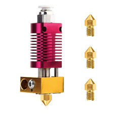 3Sets 3D Printer Extruder Hotend +3 PCS 0.4MM MK8 Nozzles Suitable for CR-10, CR picture