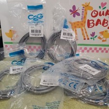 Phone Cord C2G 09600 RJ12 6P6C Straight Cable, (14 Feet, 4.26 Meters) picture