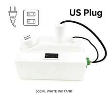 DTF DTG UV Printer White Ink Tank 500ML Auto Mixer Alarm Air Filter Dual Outlet picture
