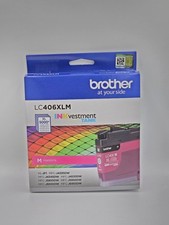 Genuine Brother LC406XL-M MAGENTA High-Yield Investment Ink Cartridge picture