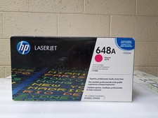 HP 648A Magenta Laser Toner Cartridge CE263A - New  Sealed Box picture