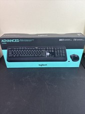 Logitech Advanced Wireless Keyboard and Mouse Combo Windows ChromeOS NEW picture