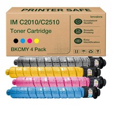 ** NEW Ricoh Toner | IM C2010 / IM C2510 | Black / Color | Compatible | 4-Pack picture