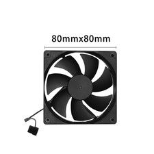 80Mm 90Mm 120Mm Quiet Computer Fan Silent PC Fans for Computer PC Case GPU CPU C picture