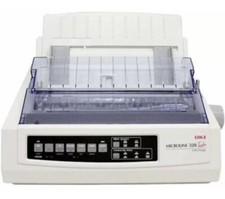 Oki MICROLINE 320 Turbo Mono Dot Matrix Printer USB D2280A RE-NEWED picture