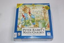 Peter Rabbit's Math Garden, Beatrix Potter, Mindscape, CD-ROM, 1996, NIB sealed picture