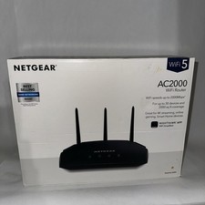 Netgear AC2000 Dual Band Gigabit Smart Wi-Fi Router *No Ethernet Cable* picture