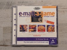 e-mail-a-game Board Games Software for Windows 95 98 CD-ROM Smart Saver Vintage picture
