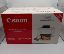 Canon i450 Color Bubble Jet Inkjet Printer New Open Box picture