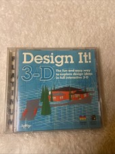 Design It 3D PC CD ROM VTG Softkey WIN MAC 1995 Interactive picture