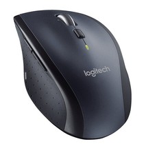 Logitech M705 Marathon Wireless Laser Mouse Black USB Receiver picture