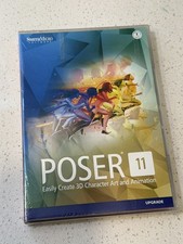 Smith Micro Poser 11 Upgrade 3D Modeling & Rendering Software DVD Windows/Mac picture