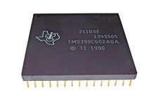 Genuine Texas Instruments TMS390C602AGA Sun SPARC Ceramic Gold FPU Chip picture