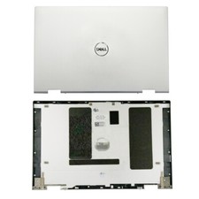 New 2-in-1 Sliver Lcd Back Cover Lid 0J4KX5 For Dell Inspiron 13 7000 7300 7306 picture