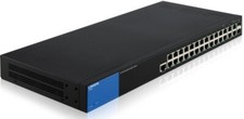 LINKSYS - LGS528 - 28 Port Managed Gigabit Switch - Power Cord - Rack Mount Kit picture