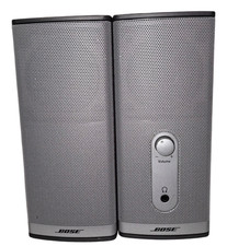 Bose Companion 2 Series II Multimedia Computer Speakers Silver Tested Working picture