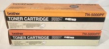 Brother TN-5000PF Two Ribbon Cartridges Fax 2600 Genuine New OEM Sealed Boxes picture