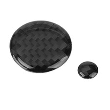 Carbon Fiber Volume Button Trim 2Pcs Volume Button Cover Trim Keeping It Cl RCJN picture