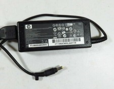 HP Power Adapter Charger Yellow tip Laptop 18.5V AC 380467-003 3.5A 65W Genuine picture